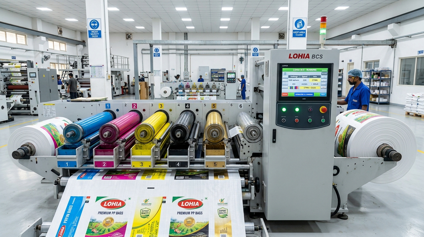 BCS 6 Colour Online Flexo Printing Machine